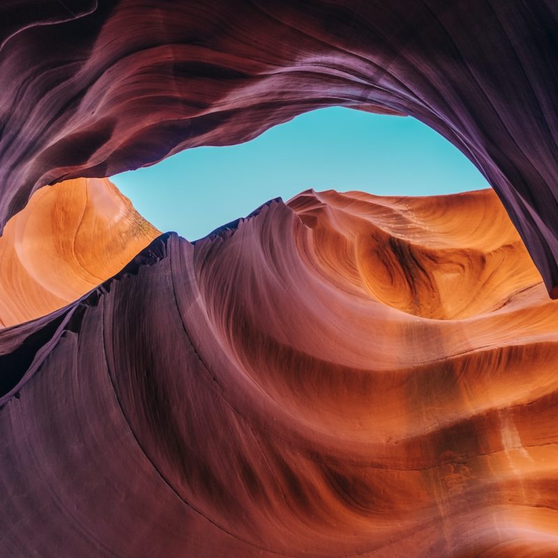 scenery of mountain canyon
